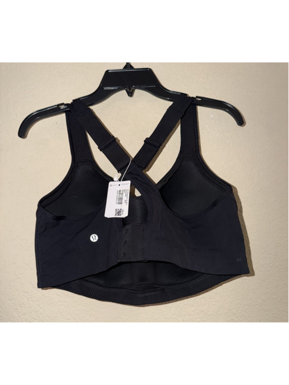 LULULEMON ALL POWERED UP BRA BLACK COLOR SIZE 40G - Picture 7 of 11